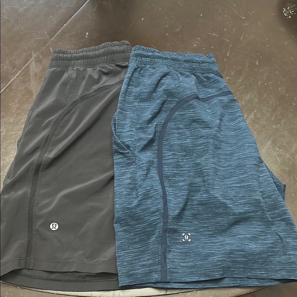 2 lululemon PaceBreaker 7” Shorts-Medium